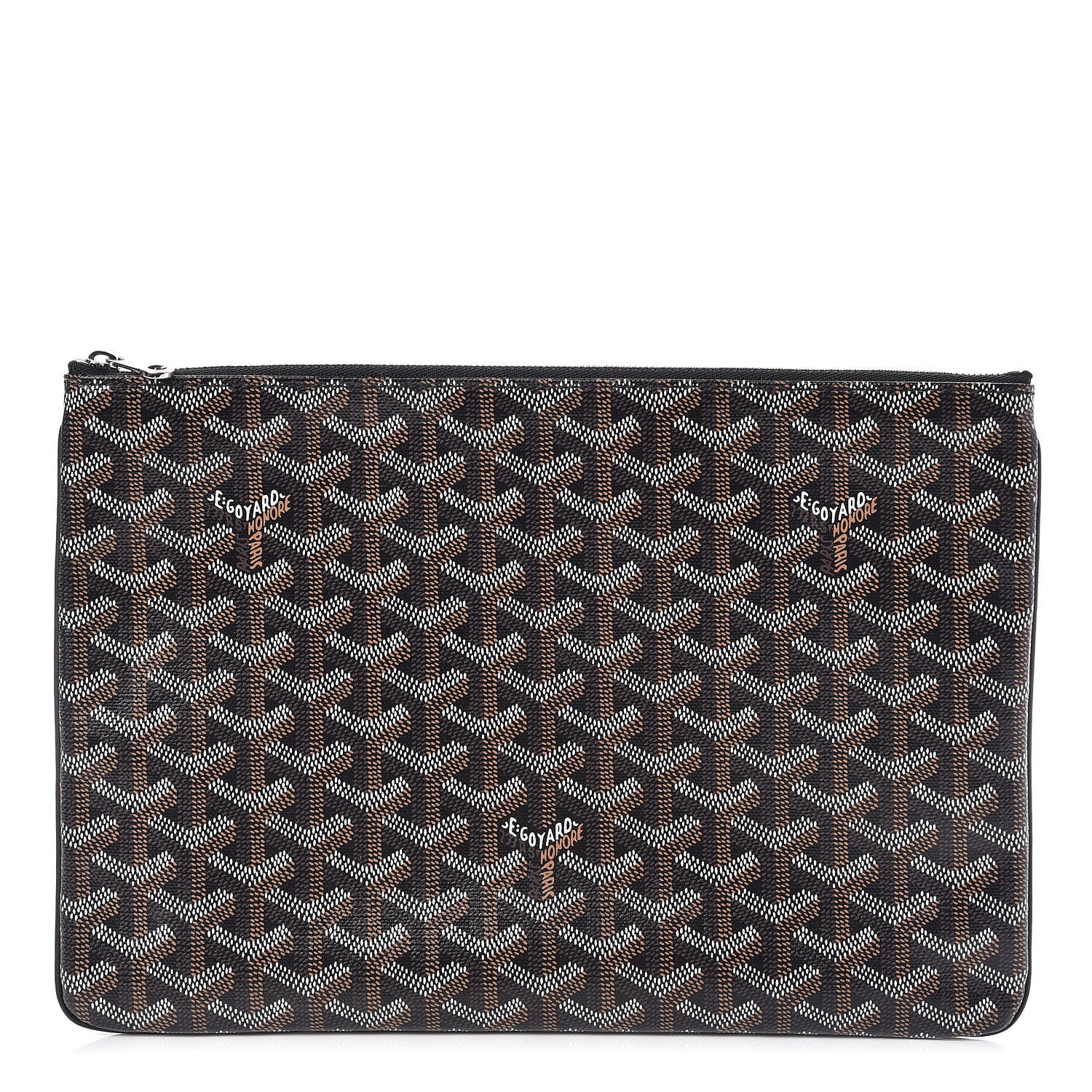 Goyard Goyardine Senat Pochette MM Black 1 of 9