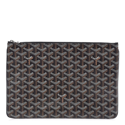 Goyard Goyardine Senat Pochette MM Black 1 of 9
