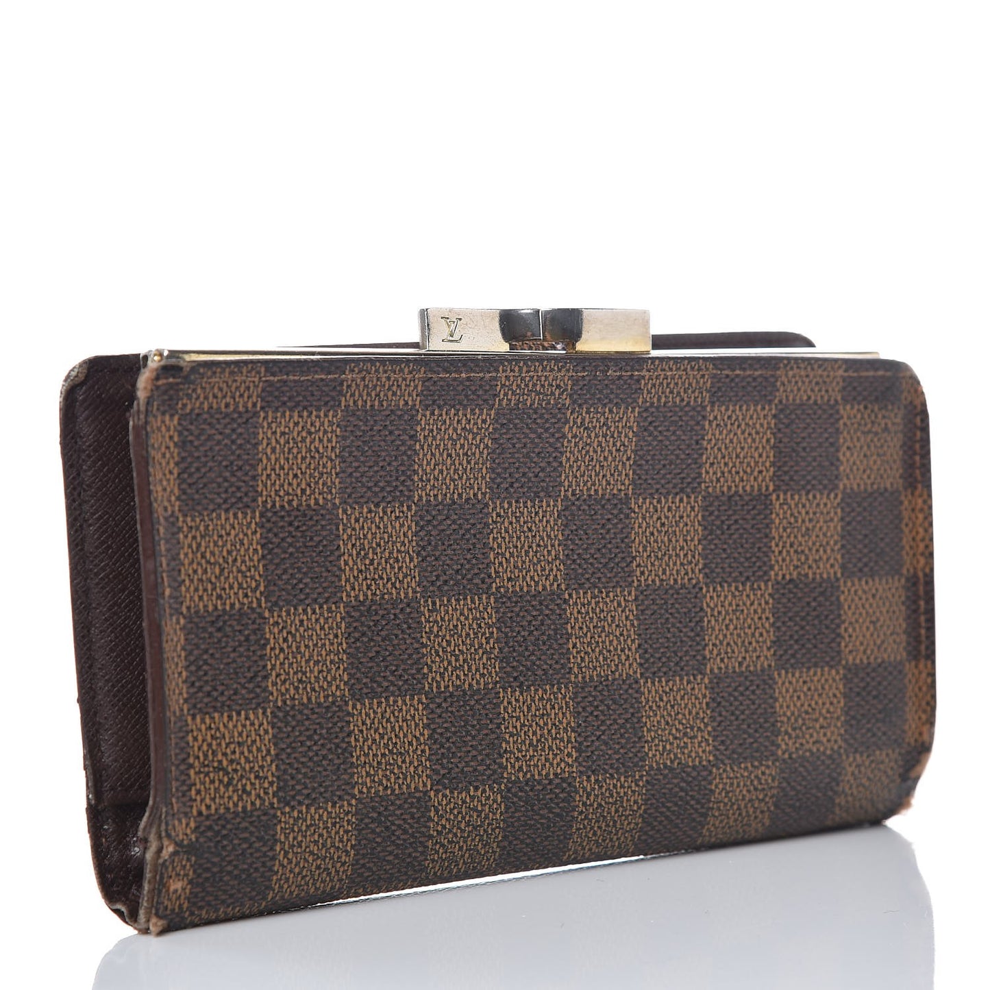 Damier Ebene Continental French Purse Wallet