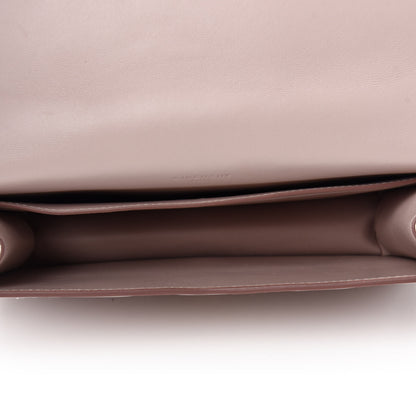 Givenchy Goatskin Quilted GV3 Strap Wallet Pale Pink 5 of 11