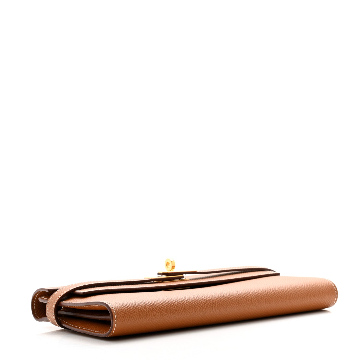 Hermes Epsom Kelly Longue Wallet Gold 4 of 9