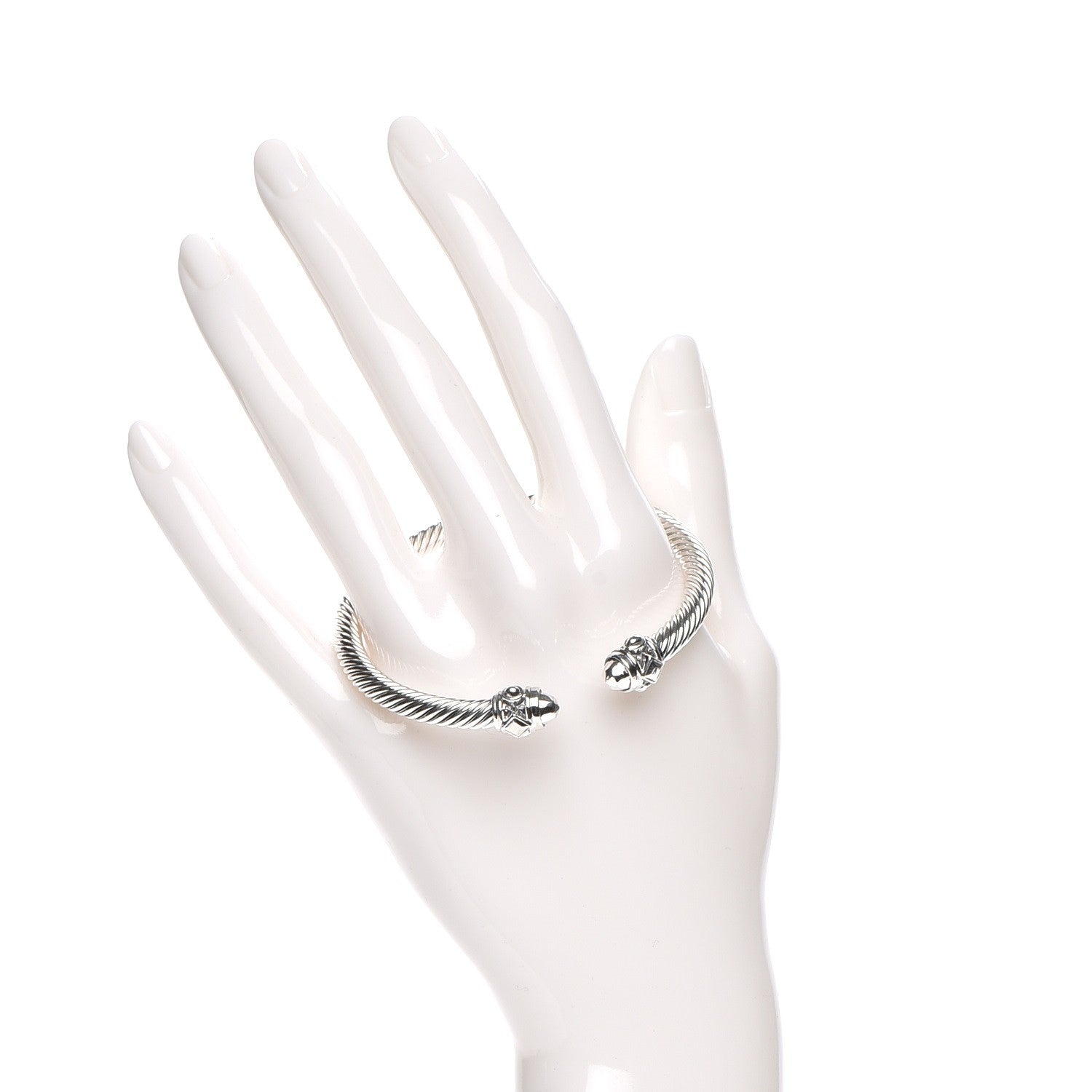 David Yurman Sterling Silver 5mm Renaissance Bracelet 2 of 4
