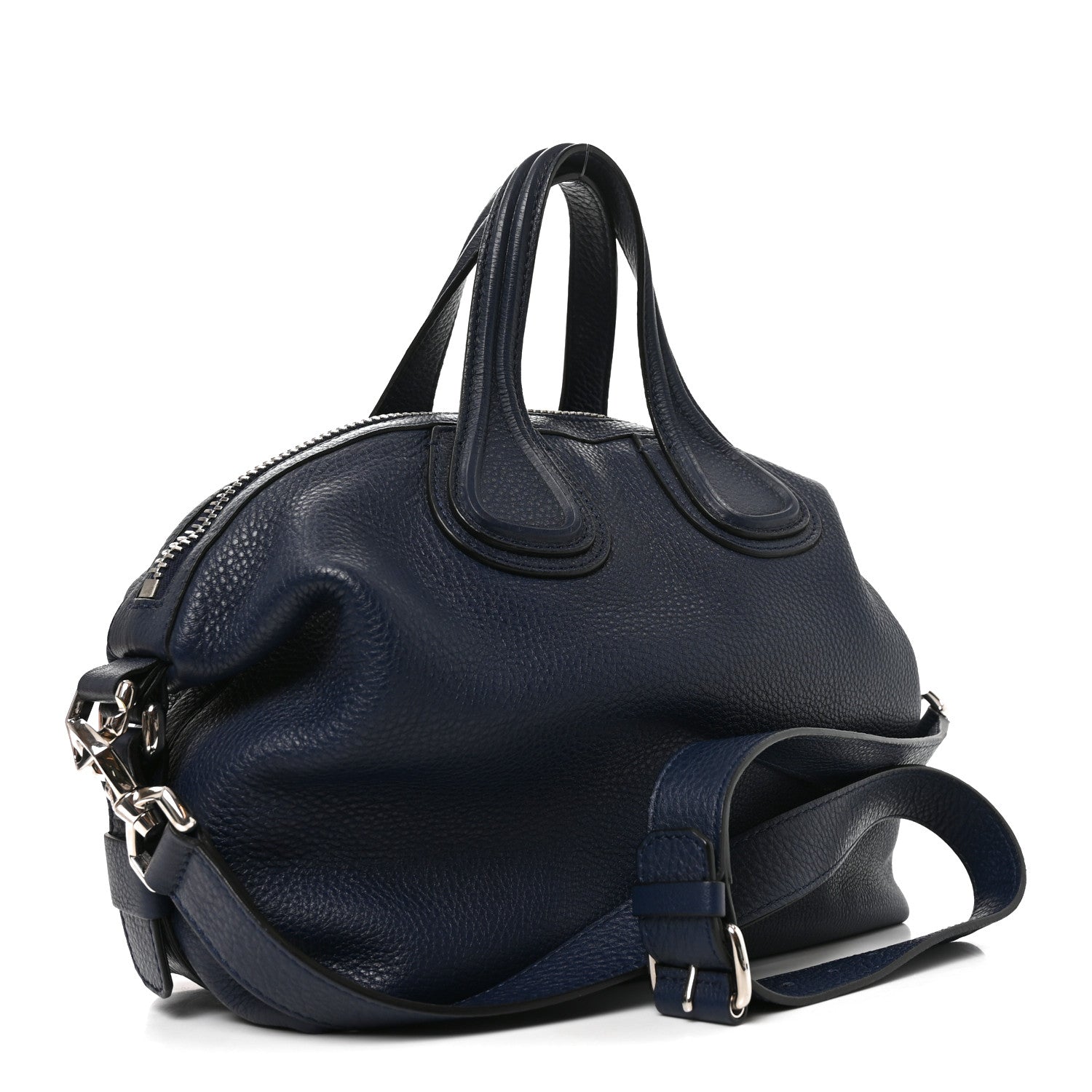 Givenchy Pebbled Calfskin Small Nightingale Night Blue 3 of 10