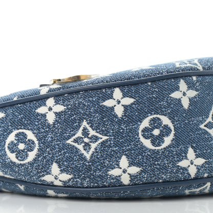 Louis Vuitton Monogram Jacquard Denim Loop Bleu 8 of 9