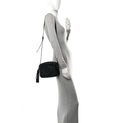 Gucci Pebbled Calfskin Small Soho Disco Bag Black 2 of 13