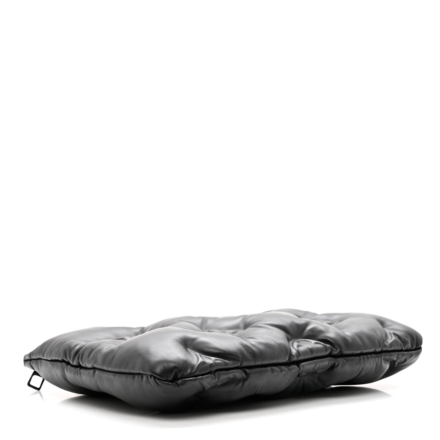 Louis Vuitton Lambskin Puffer A4 Pouch Black 4 of 6