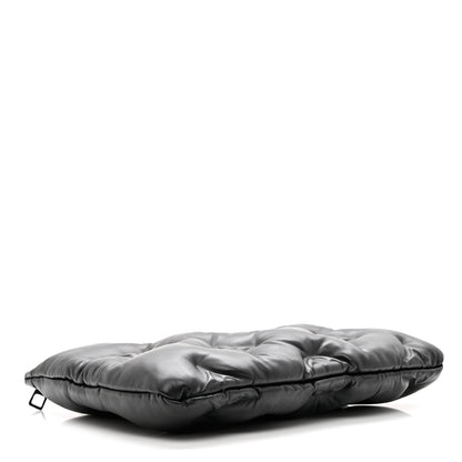 Louis Vuitton Lambskin Puffer A4 Pouch Black 4 of 6