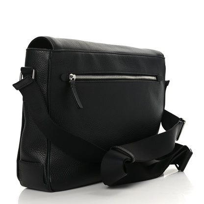 Burberry Calfskin Logo Messenger Black 3 of 8