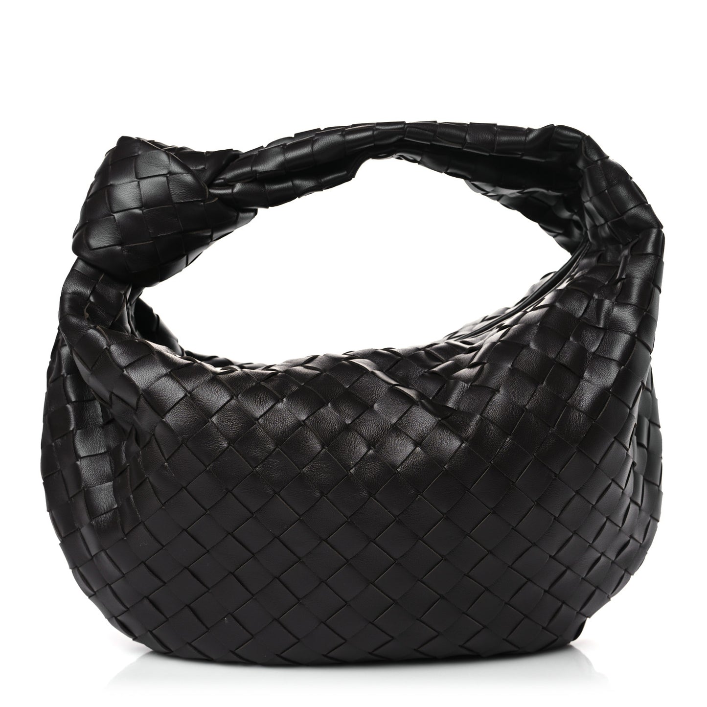 Nappa Intrecciato Teen Jodie Hobo Fondant