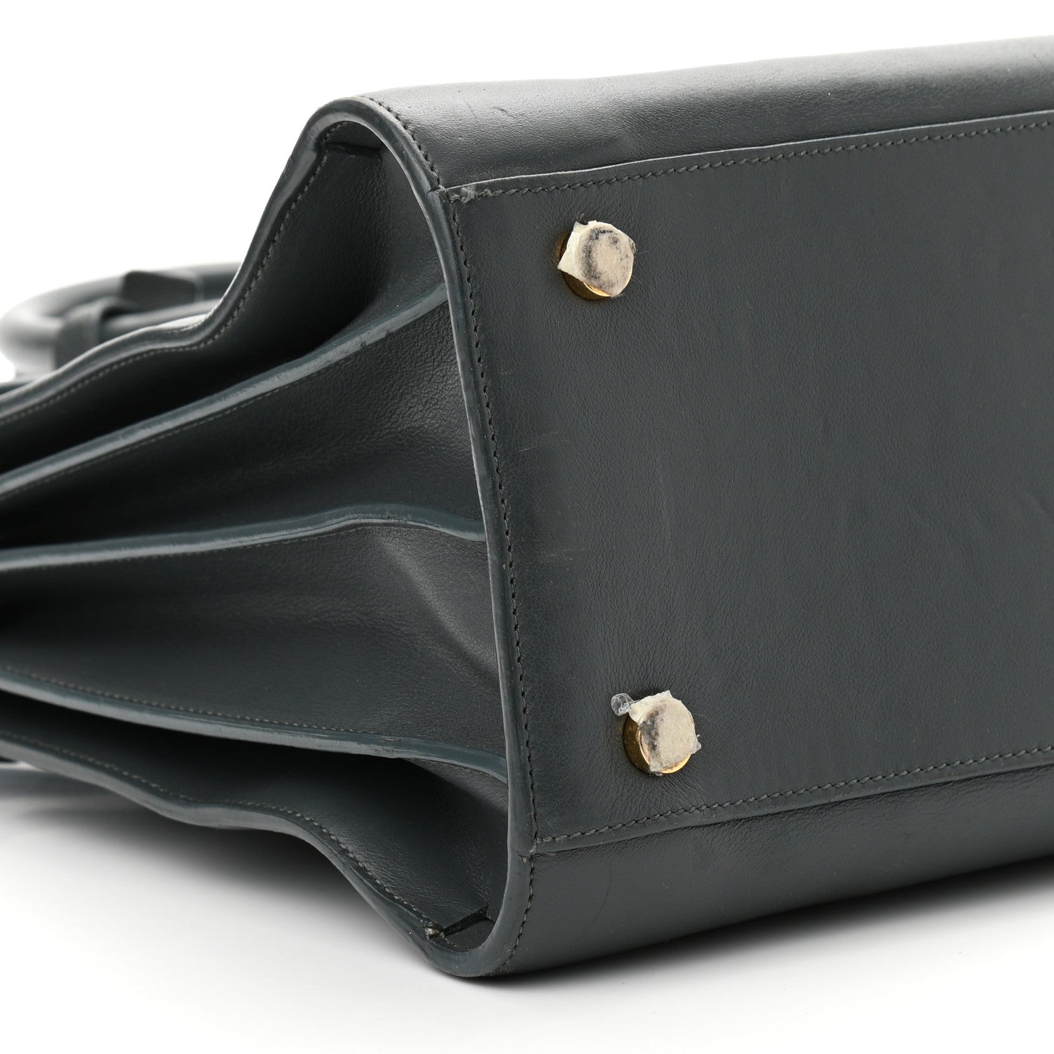 Saint Laurent Calfskin Small Classic Sac De Jour Petrol 7 of 12