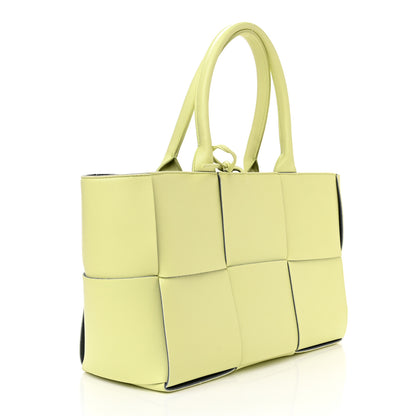 Bottega Veneta Nappa Maxi Intrecciato Small Arco Tote Lemon 4 of 12