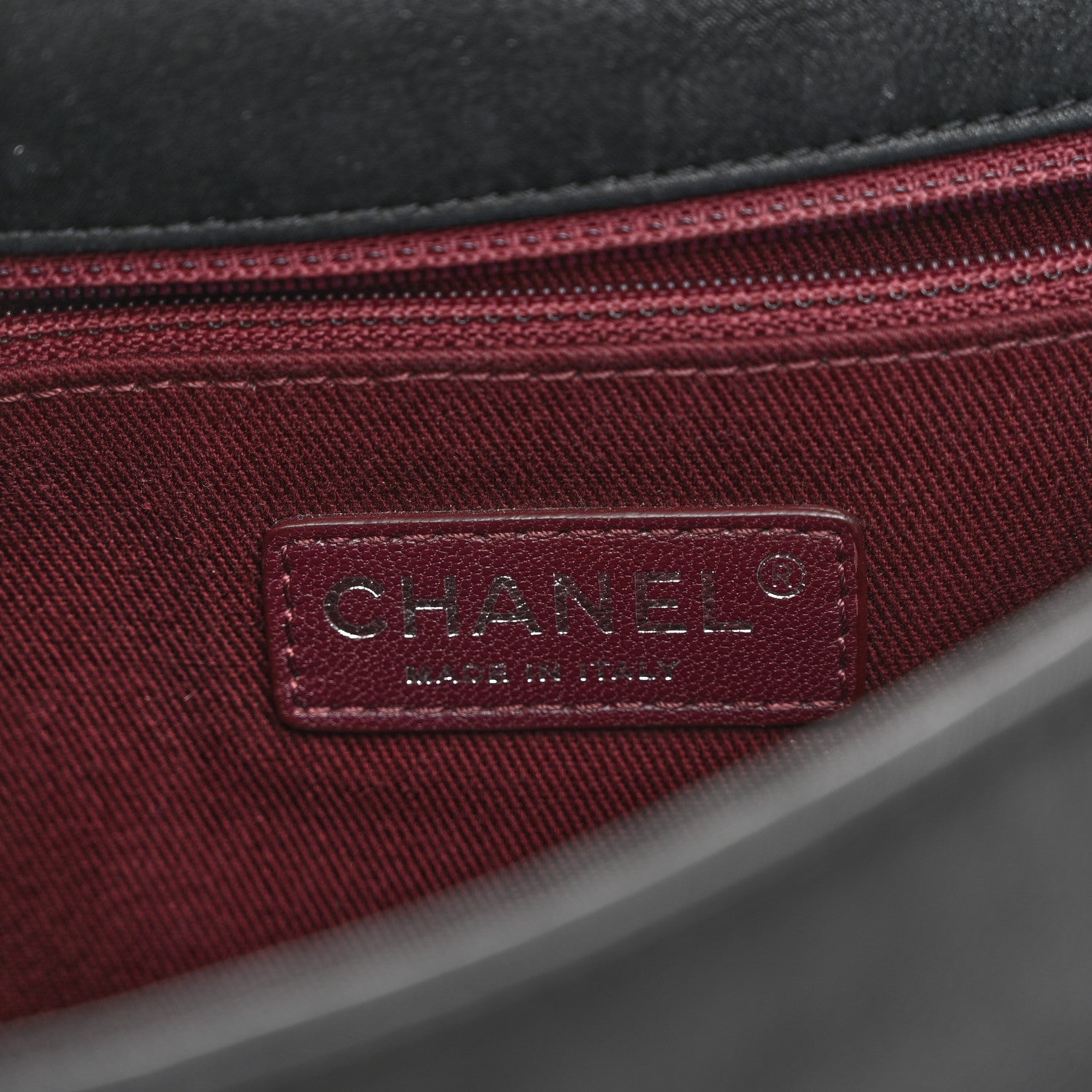 Chanel Calfskin Diamond Embossed New Chic Flap Black 6 of 11
