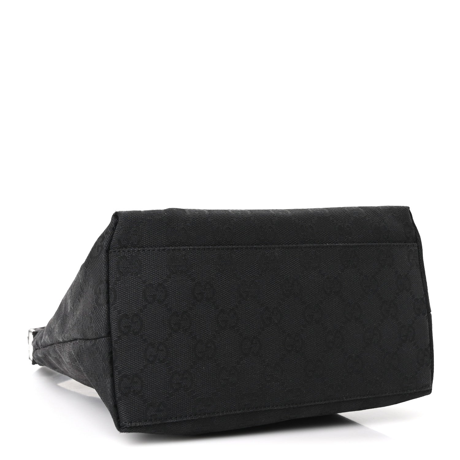 Gucci Nylon Monogram Small Hobo Black 4 of 10