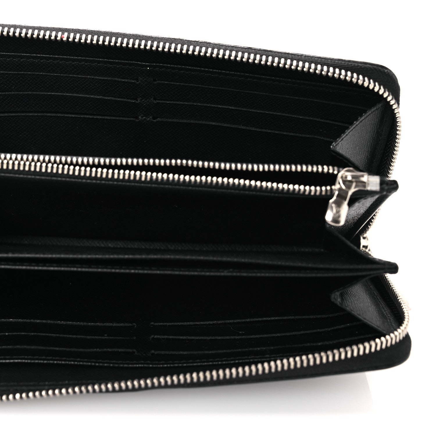 Louis Vuitton Epi Zippy Wallet Black 5 of 8