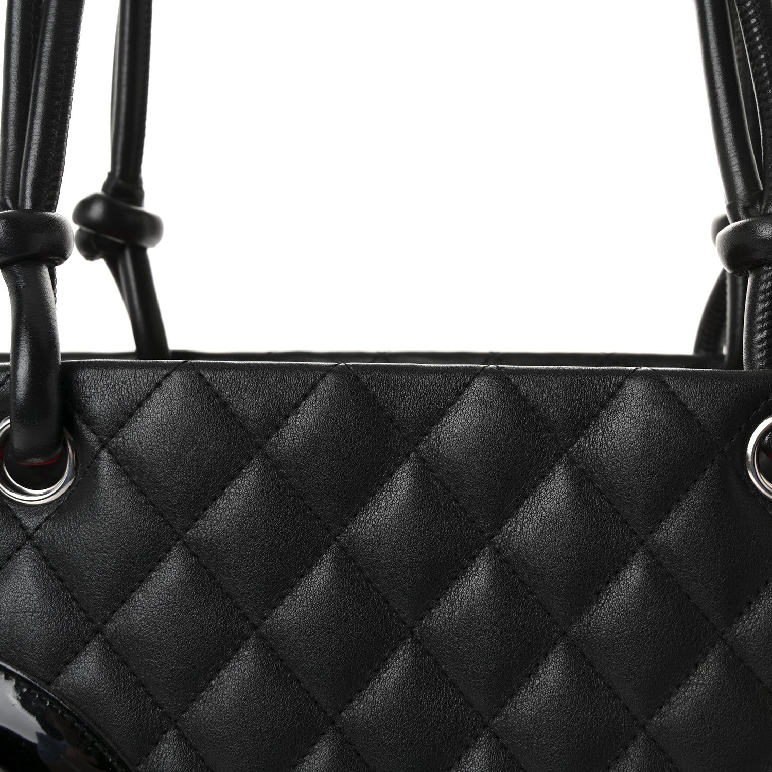 Chanel Calfskin Quilted Large Cambon Tote Black 8 of 10