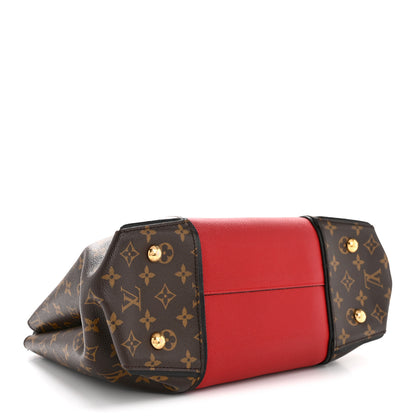 Louis Vuitton Monogram Cuir Orfevre Tote W PM Cherry 4 of 13