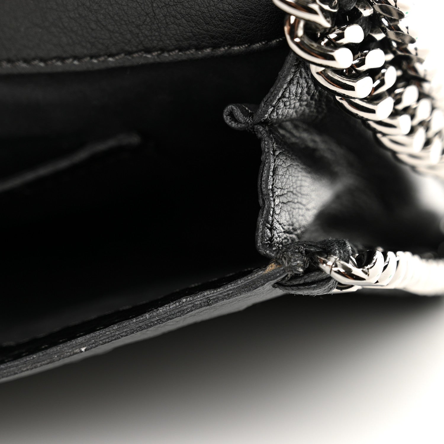 Stella McCartney Braided Falabella Clutch Black 13 of 13