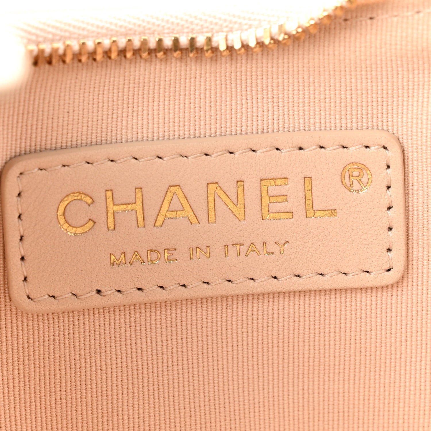 Chanel Lambskin Quilted Small Hobo Bag Light Beige 6 of 13