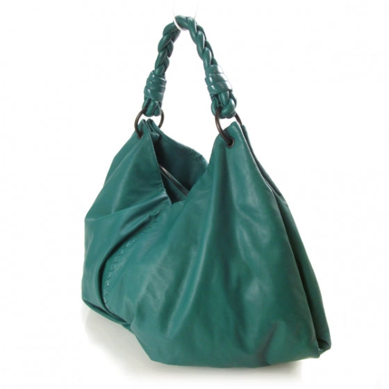 Lambskin Aquilone Hobo Lagoon