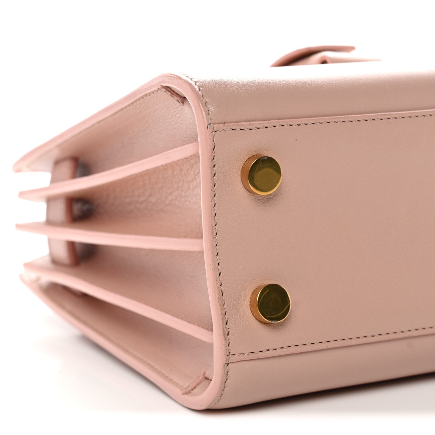 Saint Laurent Calfskin Nano Sac De Jour Pale Pink 8 of 11