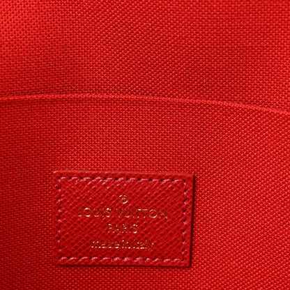 Louis Vuitton Damier Ebene Pochette Felicie Chain Wallet 7 of 11