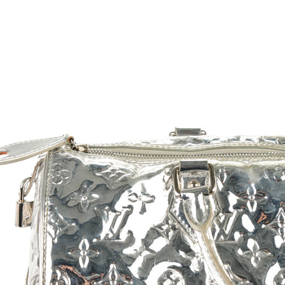 Louis Vuitton Monogram Miroir Speedy 30 Silver 14 of 16