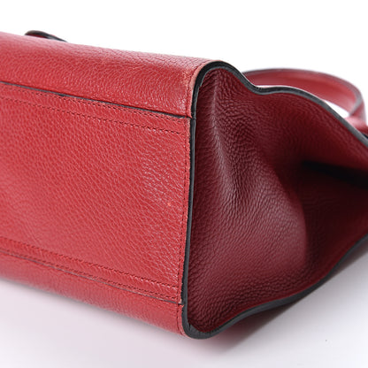 Gucci Calfskin Small GG Marmont Top Handle Bag Vulcanic Red 10 of 10