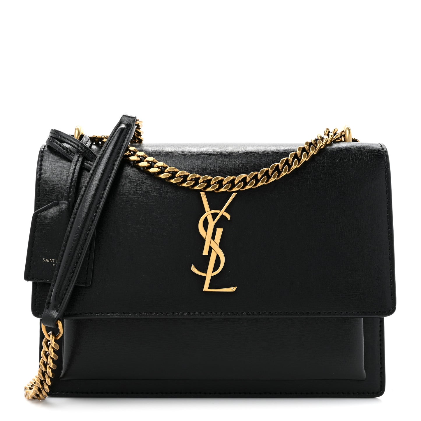 Calfskin Medium Monogram Sunset Black
