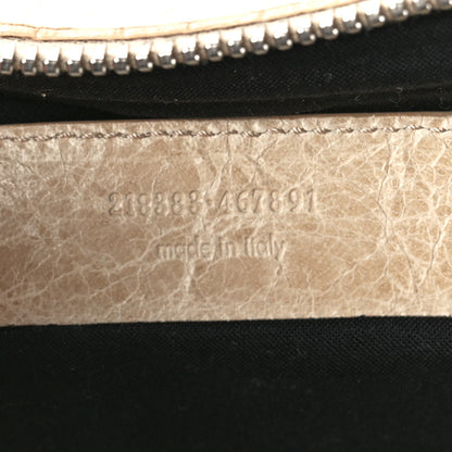 Balenciaga Agneau Giant 21 Silver Hardware Folder Sahara 8 of 14