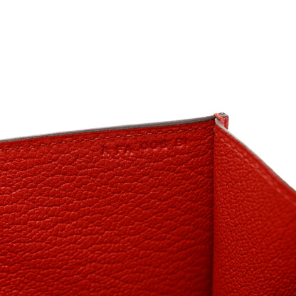 Hermes Chevre Mysore Medor 23 Clutch Rouge Tomate 7 of 9