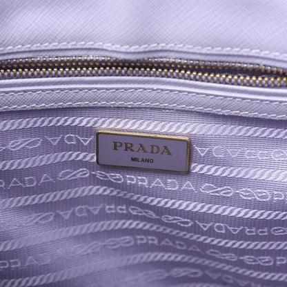 Prada Saffiano Small Galleria Double Zip Tote Glicine 9 of 18