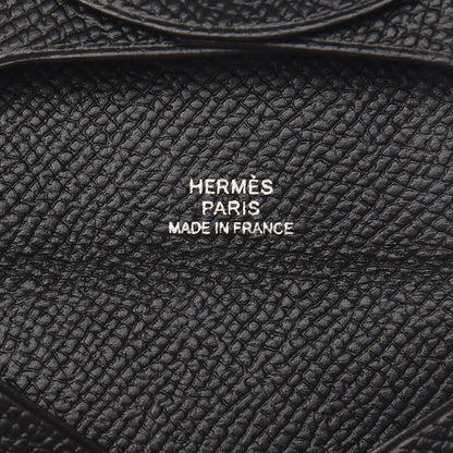 Hermes Epsom Bastia Coin Purse Black 6 of 8