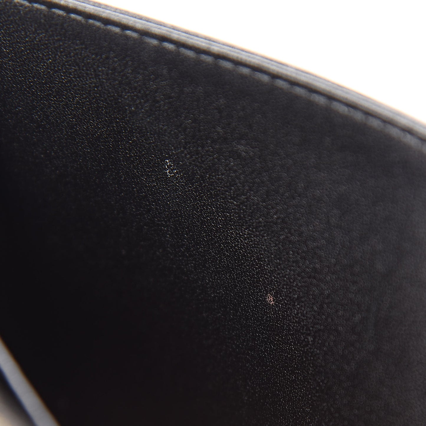 Lambskin Cannage Lady Dior Chain Wallet Black