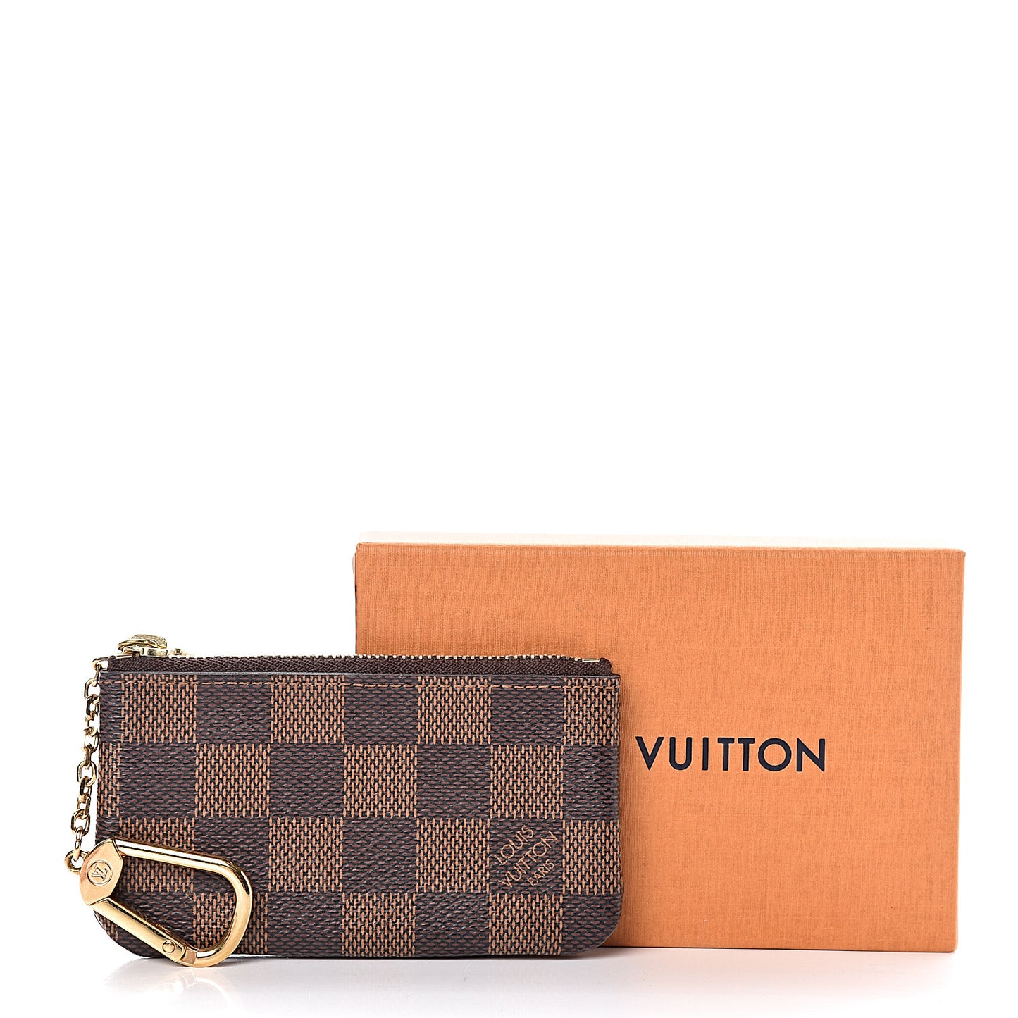 Damier Ebene Key Pouch