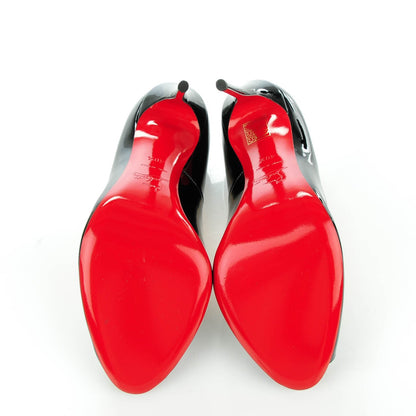 Christian Louboutin Patent Youpi 120 Pumps 40.5 Black 8 of 8