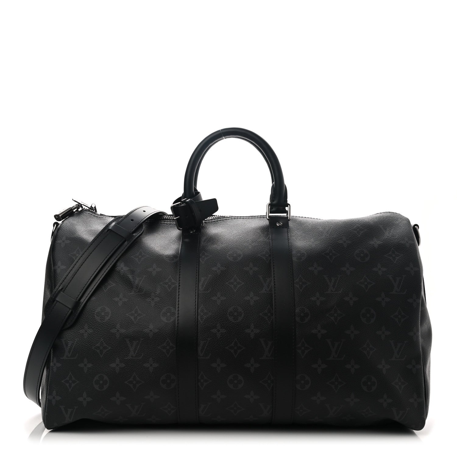 Louis Vuitton Monogram Eclipse Keepall Bandouliere 45 1 of 10
