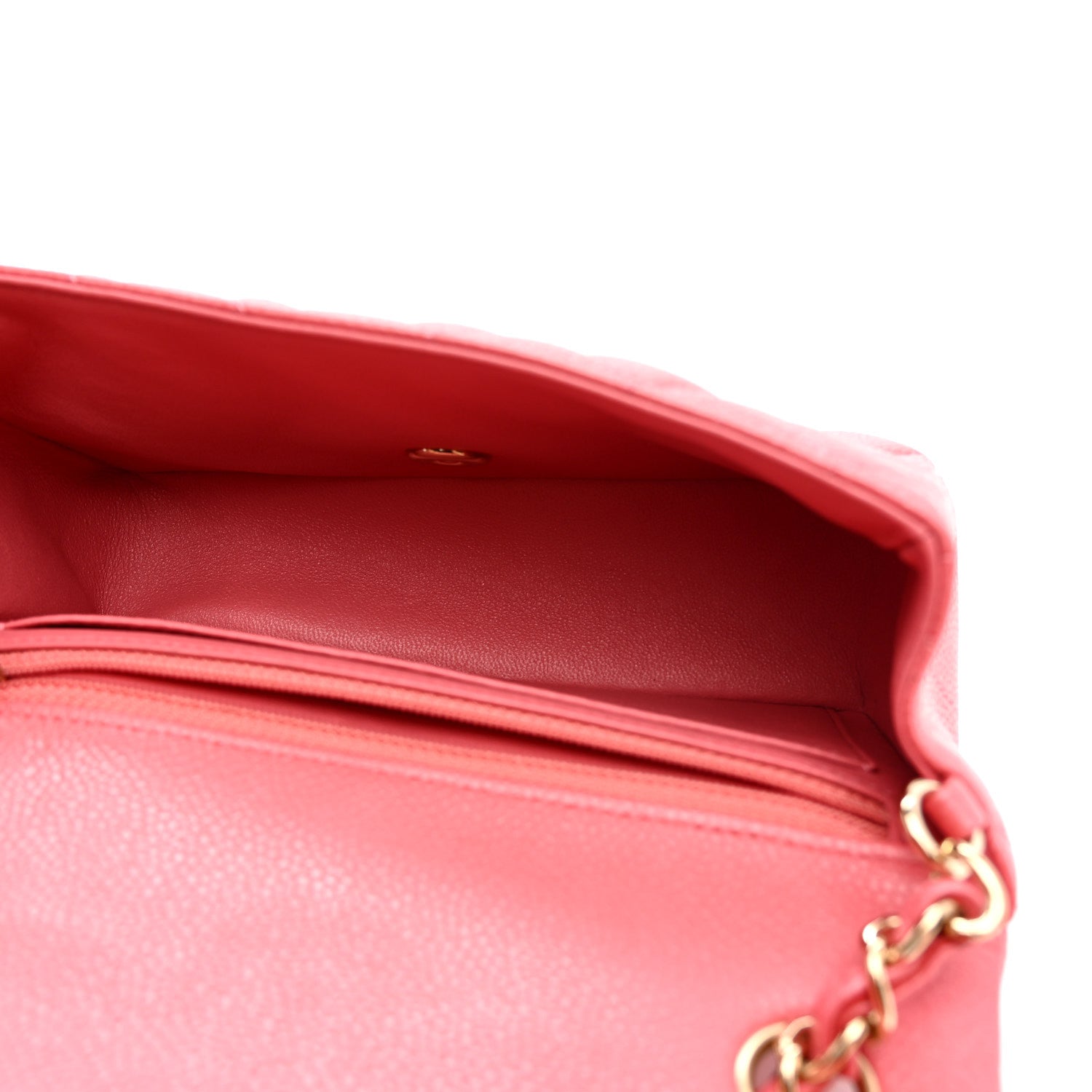 Chanel Iridescent Caviar Quilted Mini Rectangular Flap Pink 5 of 11
