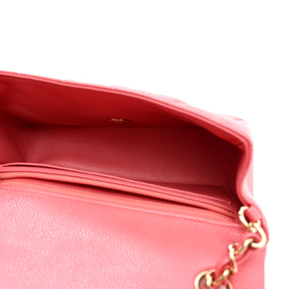 Chanel Iridescent Caviar Quilted Mini Rectangular Flap Pink 5 of 11