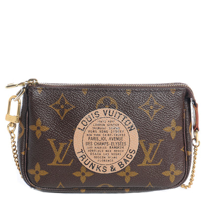 Louis Vuitton Monogram Complice Trunks and Bags Mini Pochette Accessories Beige 1 of 7