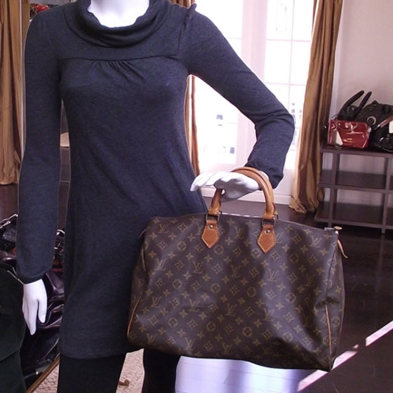 Louis Vuitton Monogram Speedy 40 2 of 11
