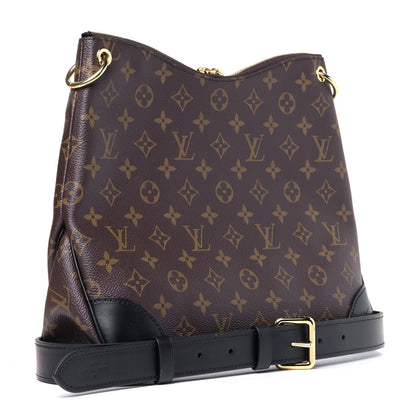 Louis Vuitton Monogram Odeon MM Black 2 of 4