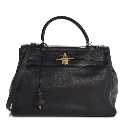 Hermes Ardennes Kelly Retourne 35 Black 1 of 13
