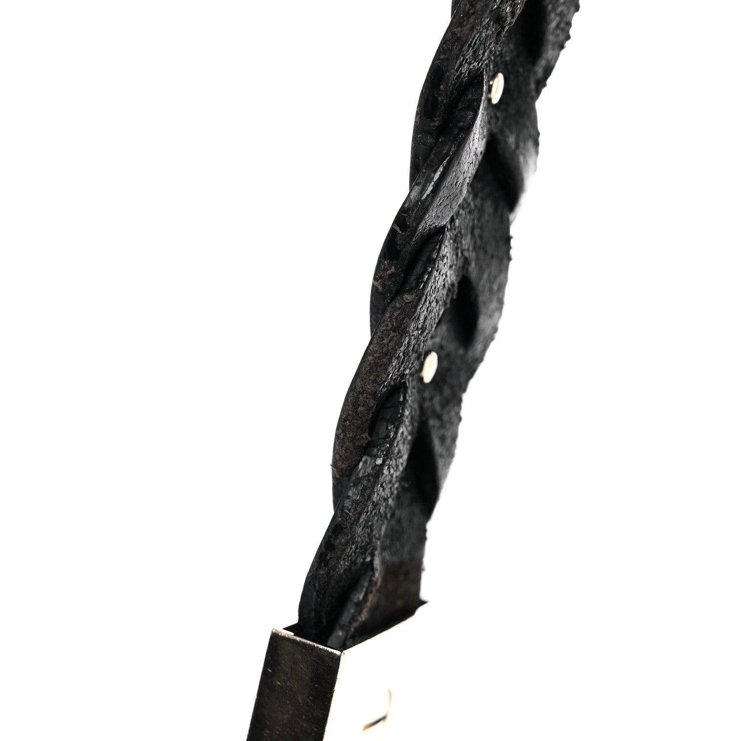 Jimmy Choo Calfskin Laser Cut Black 13 of 15