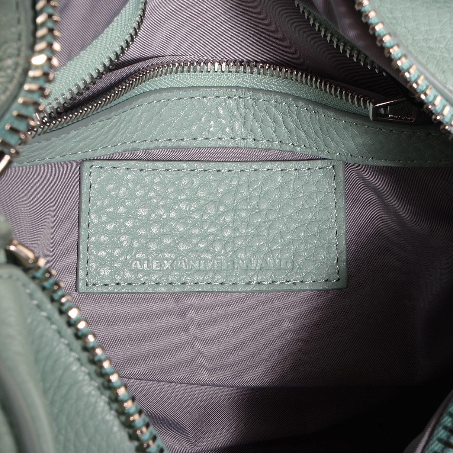 Alexander Wang Pebbled Calfskin Rocco Peppermint 6 of 8