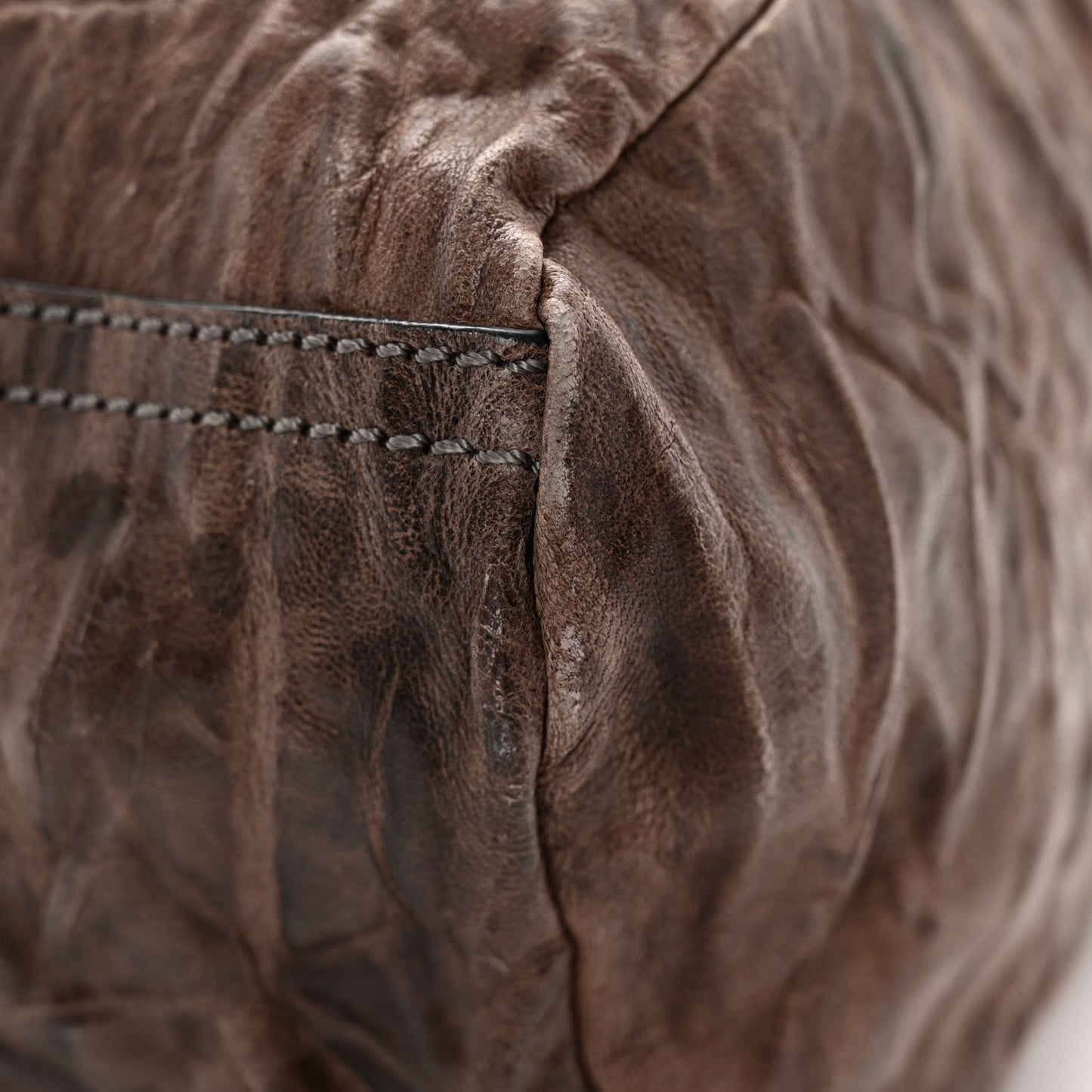 Tumbled Sheepskin Medium Pandora Charcoal