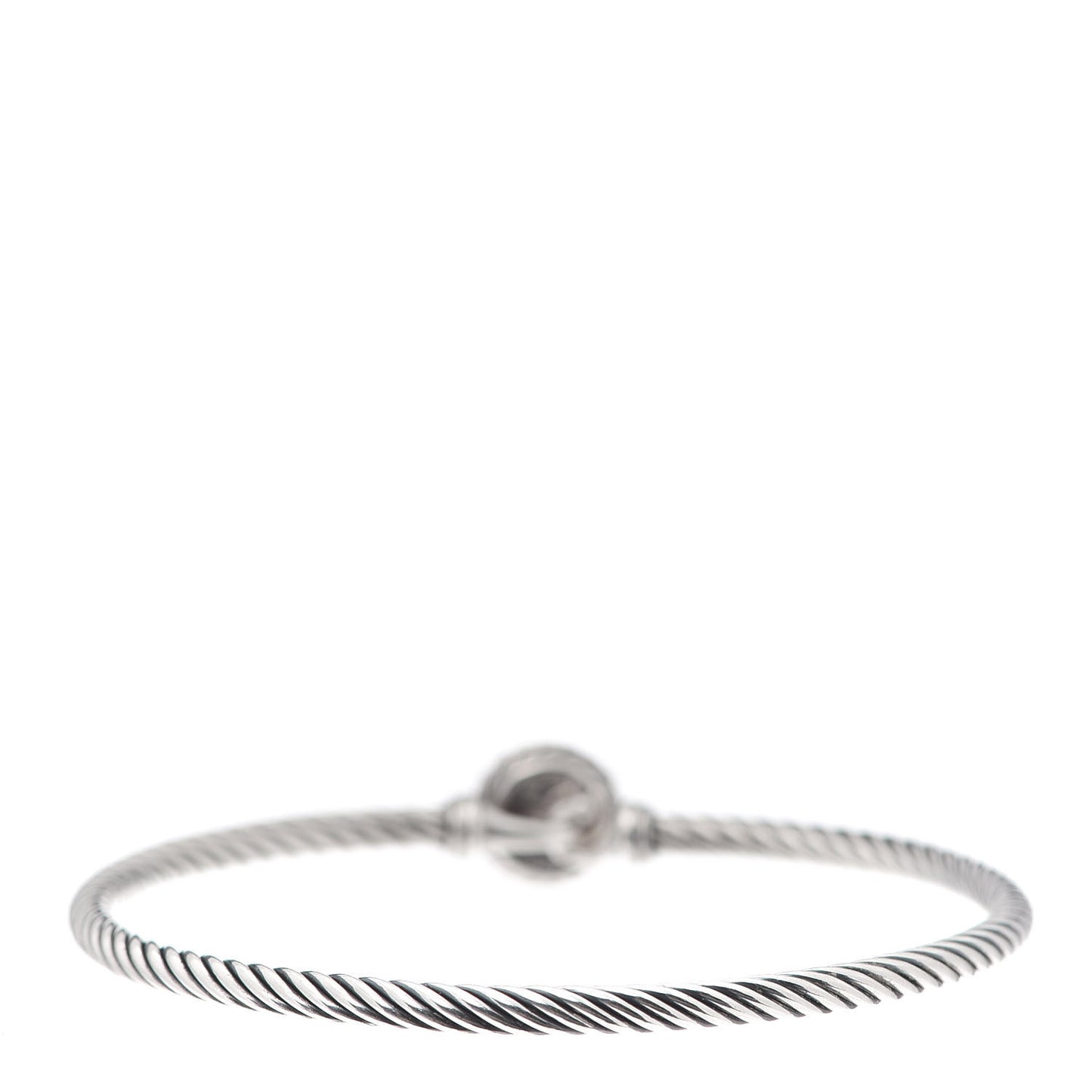 Sterling Silver Black Orchid 3mm Chatelaine Bracelet