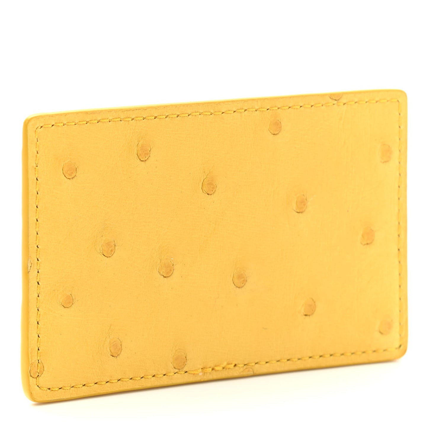 Ostrich Card Holder Yellow