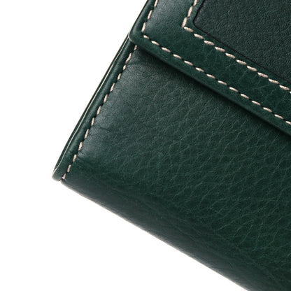Gucci Calfskin Crest Continental Flap Wallet Green 13 of 14