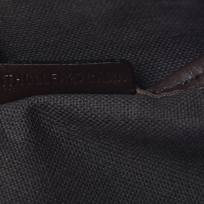 Burberry Haymarket Check Small Onslow Tote Chocolate 9 of 19