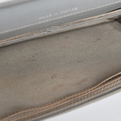 Chanel Patent Strass Wallet On Chain WOC Silver 9 of 12